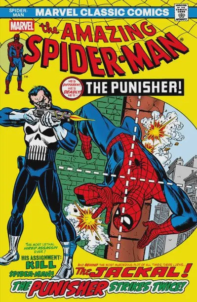 MARVEL CLASSIC AMAZING SPIDER-MAN: THE PUNISHER STRIKES TPB