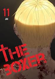 The back of a blonde anime-style character's head