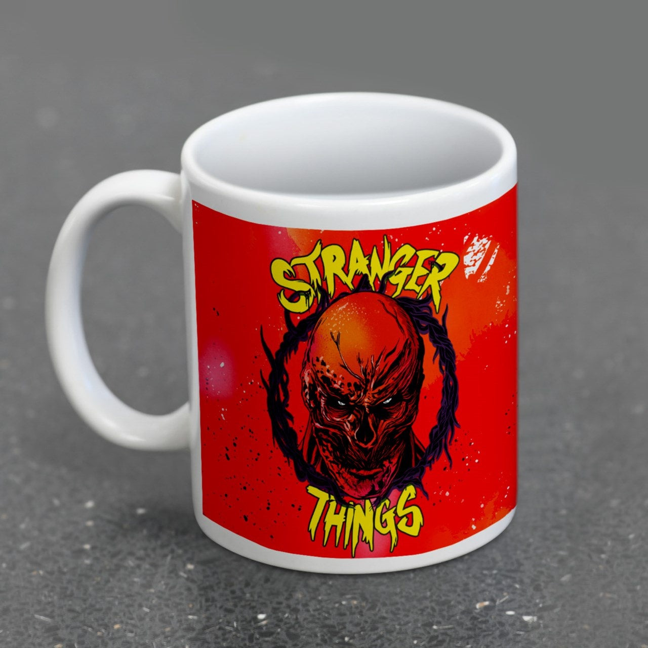 Thrashing Hawkins Stranger Things 5 Mug