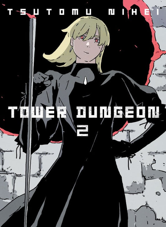 Cover of 'Tower Dungeon 2' with a character holding a sword against a black background