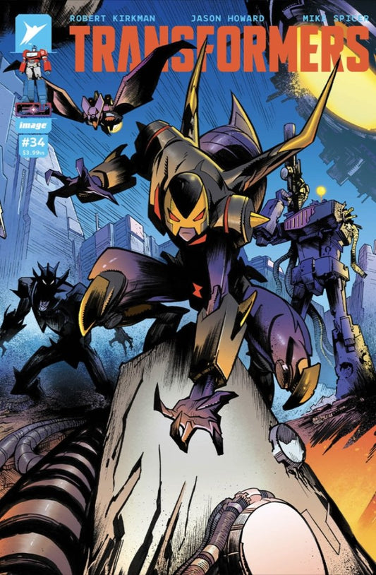 Transformers #34 Cover C Jason Howard Cover C Connecting Variant