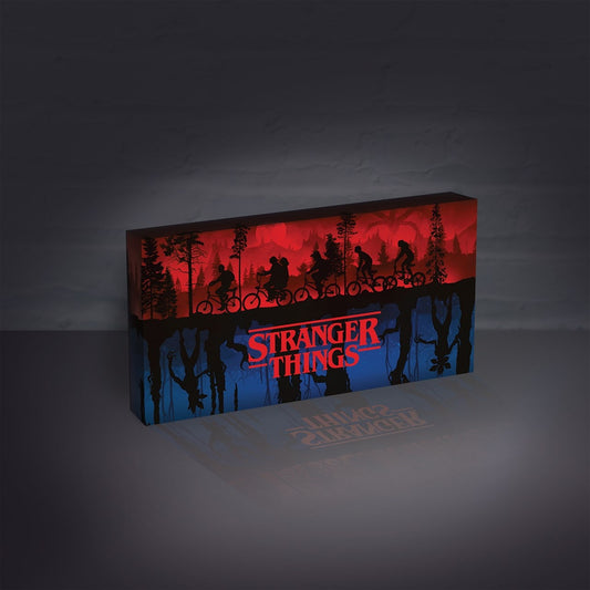 Two Worlds Stranger Things 5 Letterbox Light Up Canvas