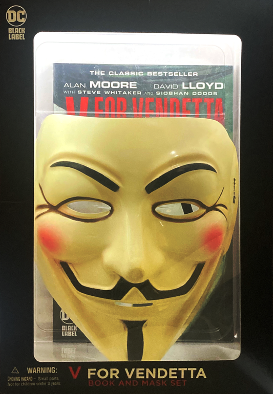V for Vendetta TP Book And Mask Set Black Label Edition
