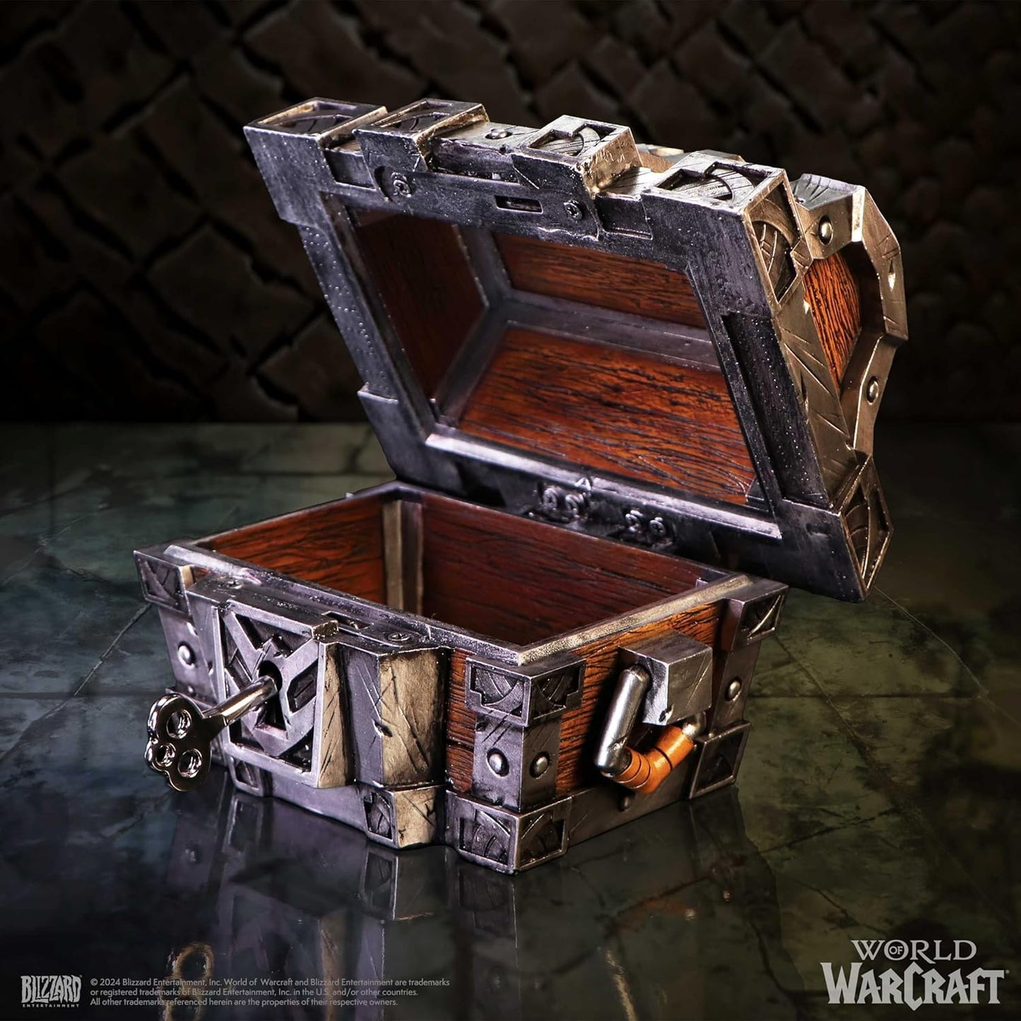 WORLD OF WARCRAFT SILVERBOUND TREASURE CHEST BOX