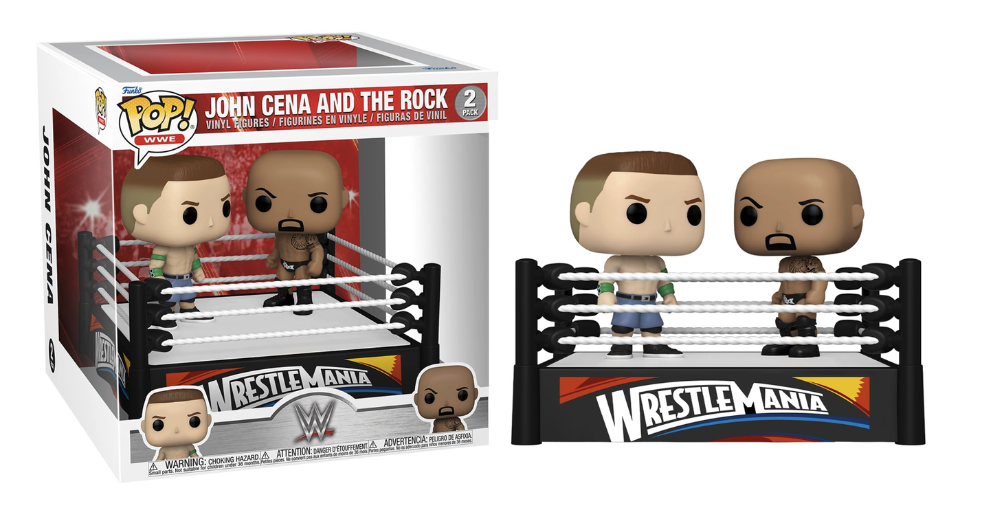 WWE - POP Moment # 2 - John Cena And The Rock (2012)