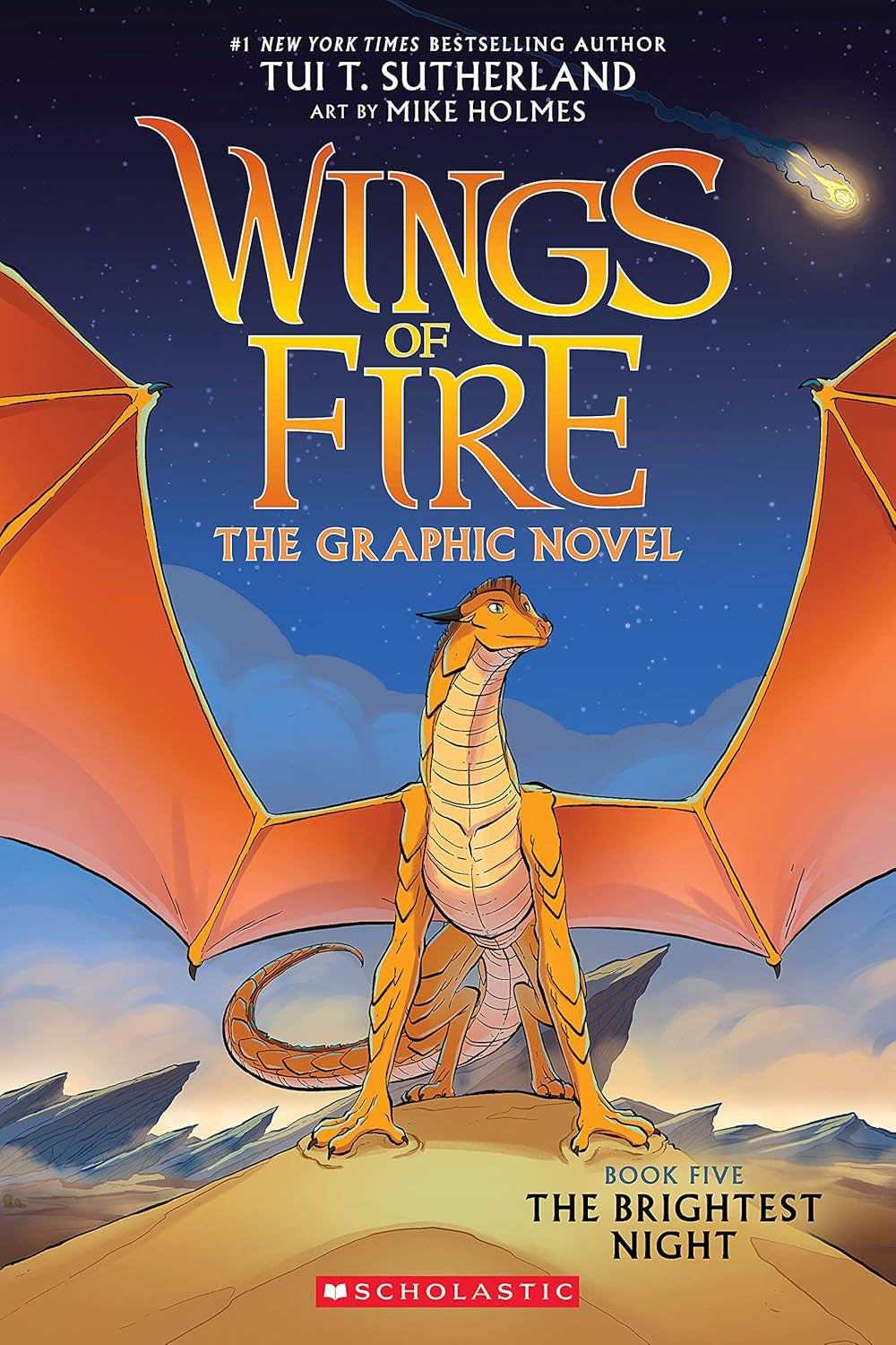 The Brightest Night (Wings of Fire Graphic Novel #5)