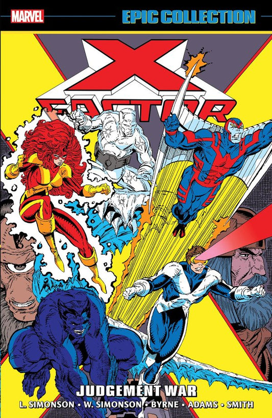 Comic book cover featuring X-Factor characters with a colorful design.