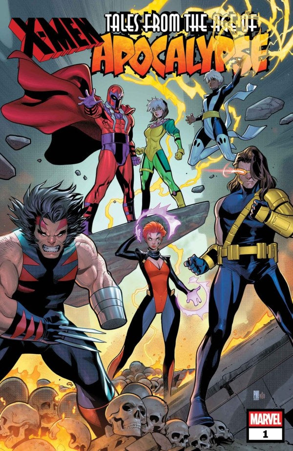 Comic book cover featuring X-Men characters with 'Tales from the Age of Apocalypse' title.