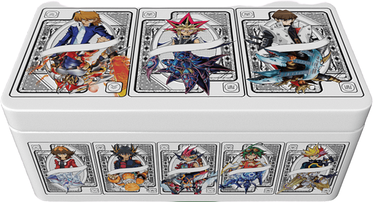 Card holder with animated character designs on each compartment