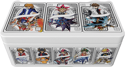 Card holder with animated character designs on each compartment