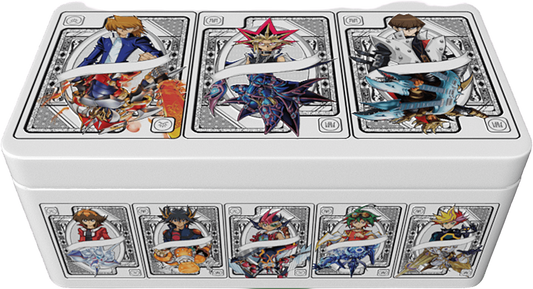 Card holder with animated character designs on each compartment