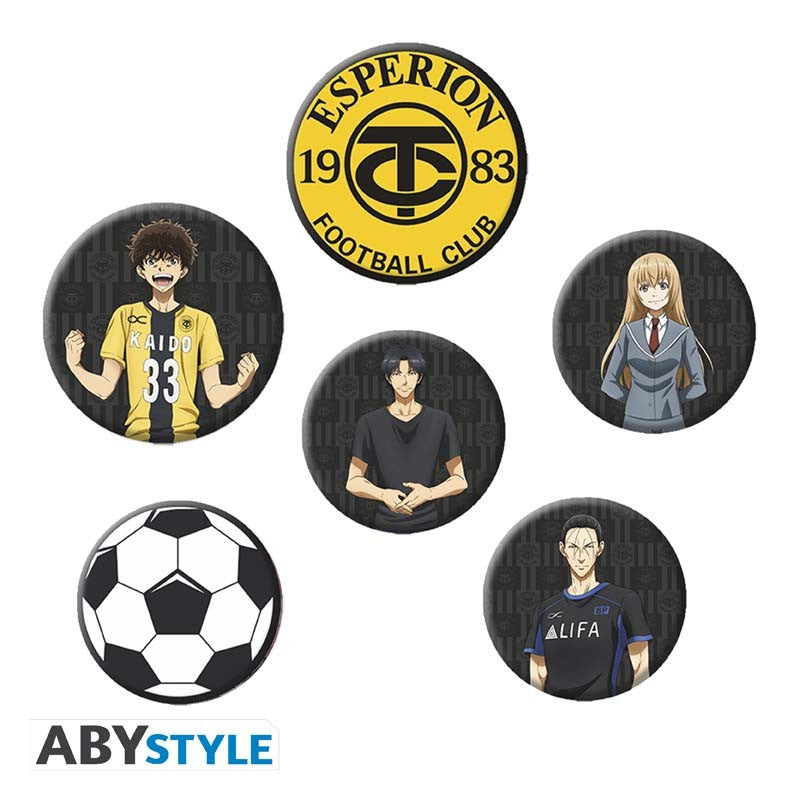 AO ASHI Badge Pack Characters