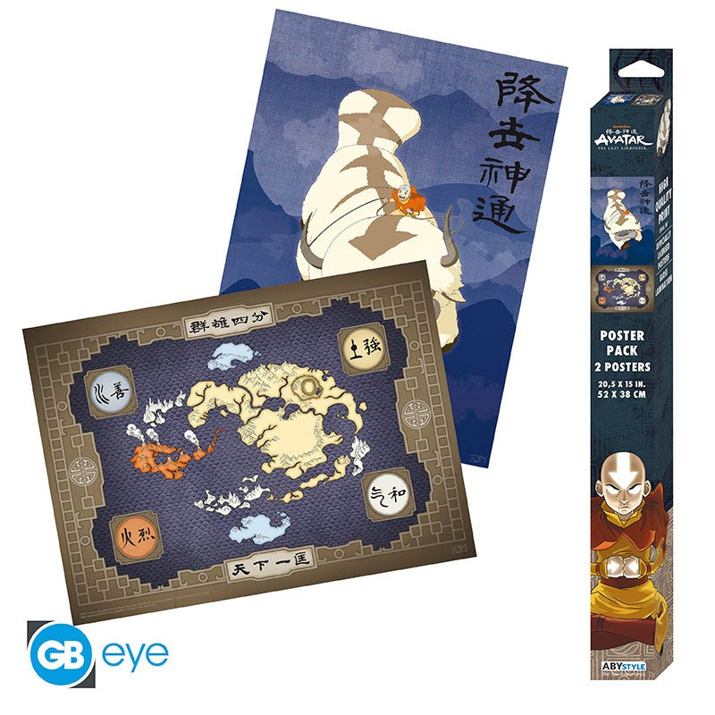 Avatar: The Last Airbender - Poster Pack (52x38cm)