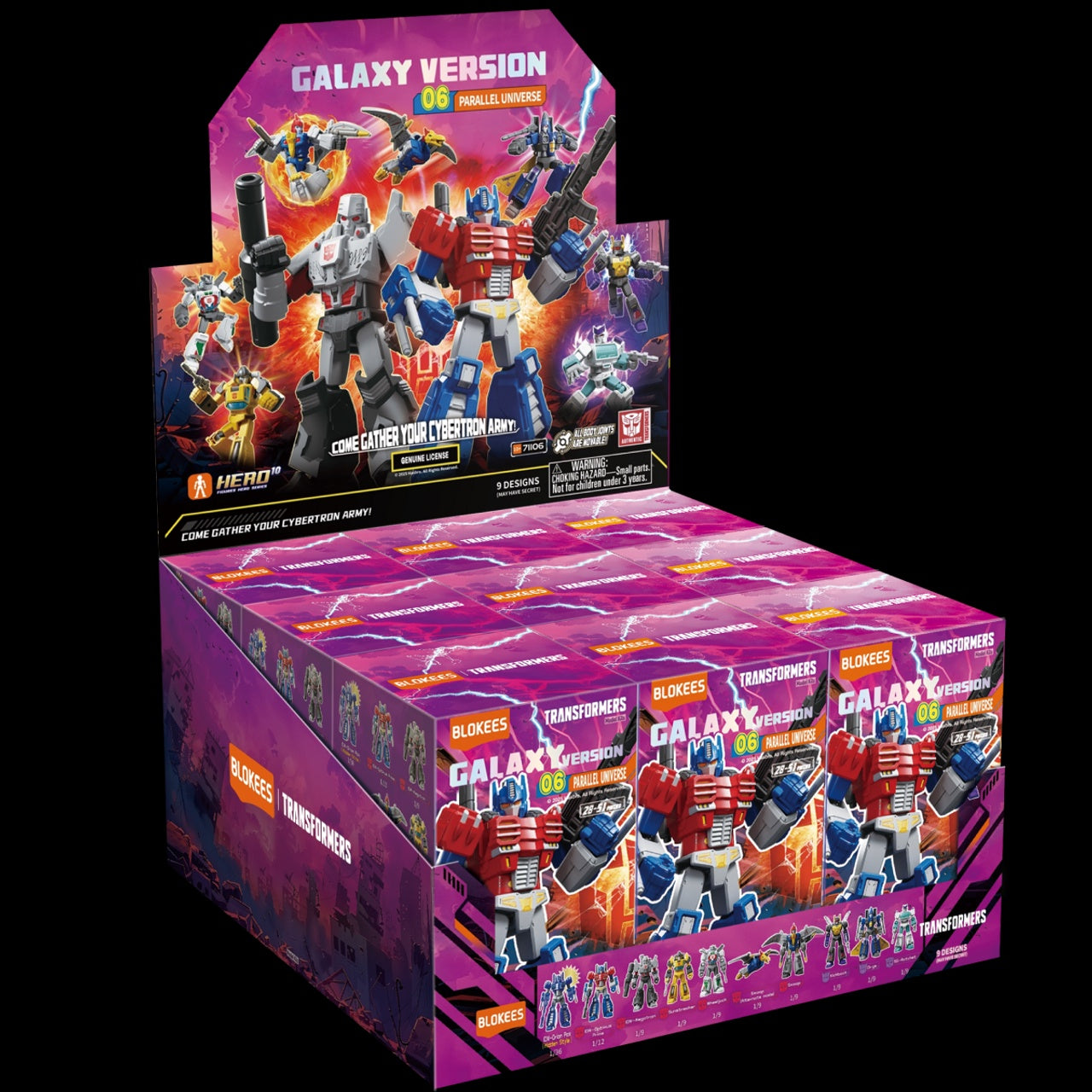 Transformers Galaxy Version 06 Parallel Universe Mystery Pack