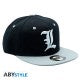 DEATH NOTE - Snapback Cap - Black & Grey