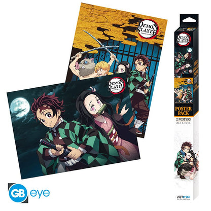 Demon Slayer: Kimetsu no Yaiba - Poster Pack (52x38cm)