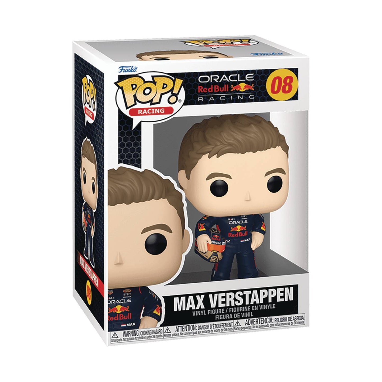 POP RACING FORMULA 1 VERSTAPPEN W/HELM
