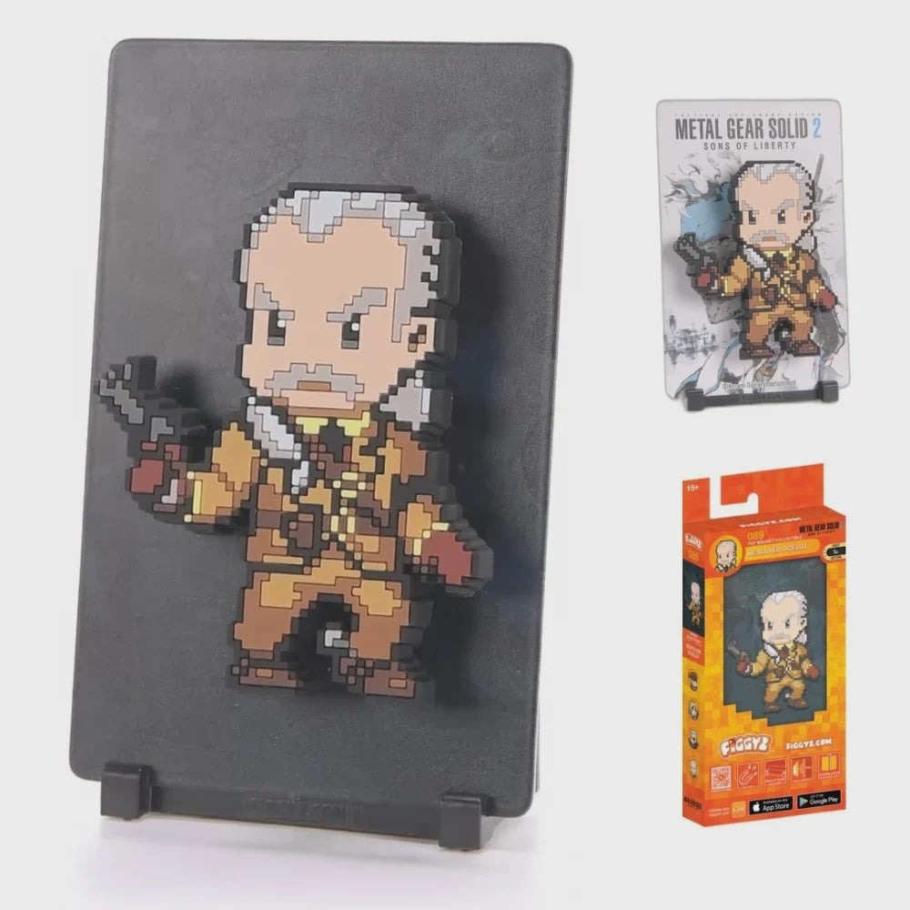 FIGGYZ 089 POP MAGNET REVOLVER OCELOT (METAL GEAR SOLID 2 SONS OF LIBERTY) 2ND EDITION NEW