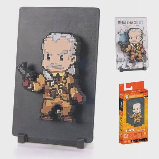 FIGGYZ 089 POP MAGNET REVOLVER OCELOT (METAL GEAR SOLID 2 SONS OF LIBERTY) 2ND EDITION NEW