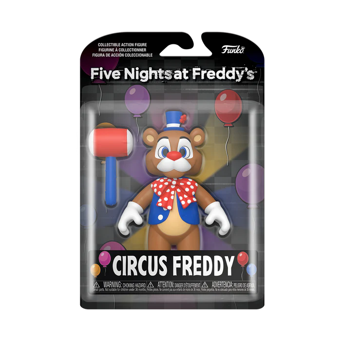 Five Nights At Freddy's (FNAF) - Balloon Circus - Circus Freddy - 5IN Action Figure