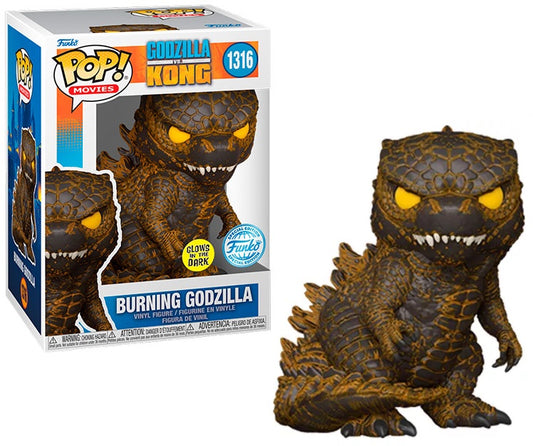 GODZILLA VS KONG - POP Movies #1316 - Burning Godzilla