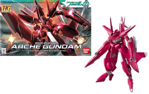 GUNDAM   HG 1/144 Gundam 00 GNW 20000 Arche Gundam   Model Kit