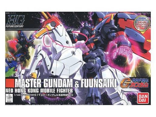 Gundam - HGFC 1/144 (High Grade Future Century) - Master Gundam & Fuunsaiki