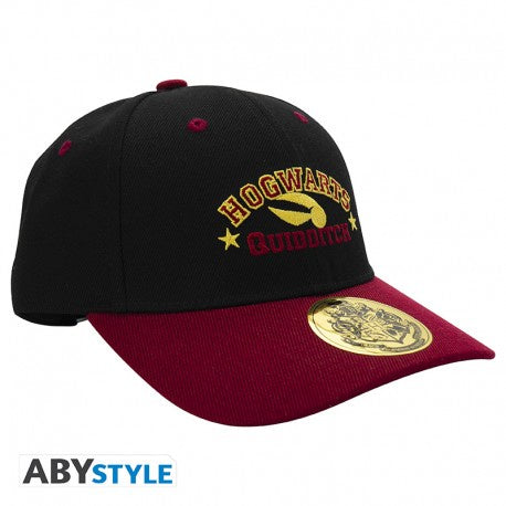 HARRY POTTER - Cap - Black & Red - Quidditch