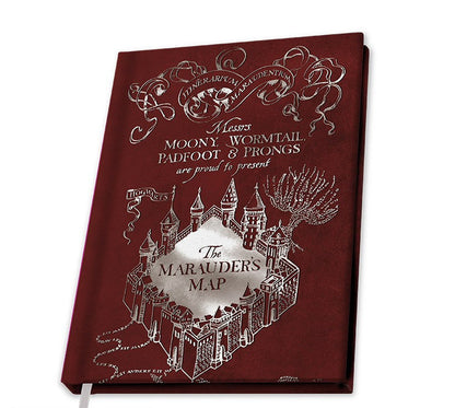 Harry Potter - The Marauder's Map - A5 Notebook