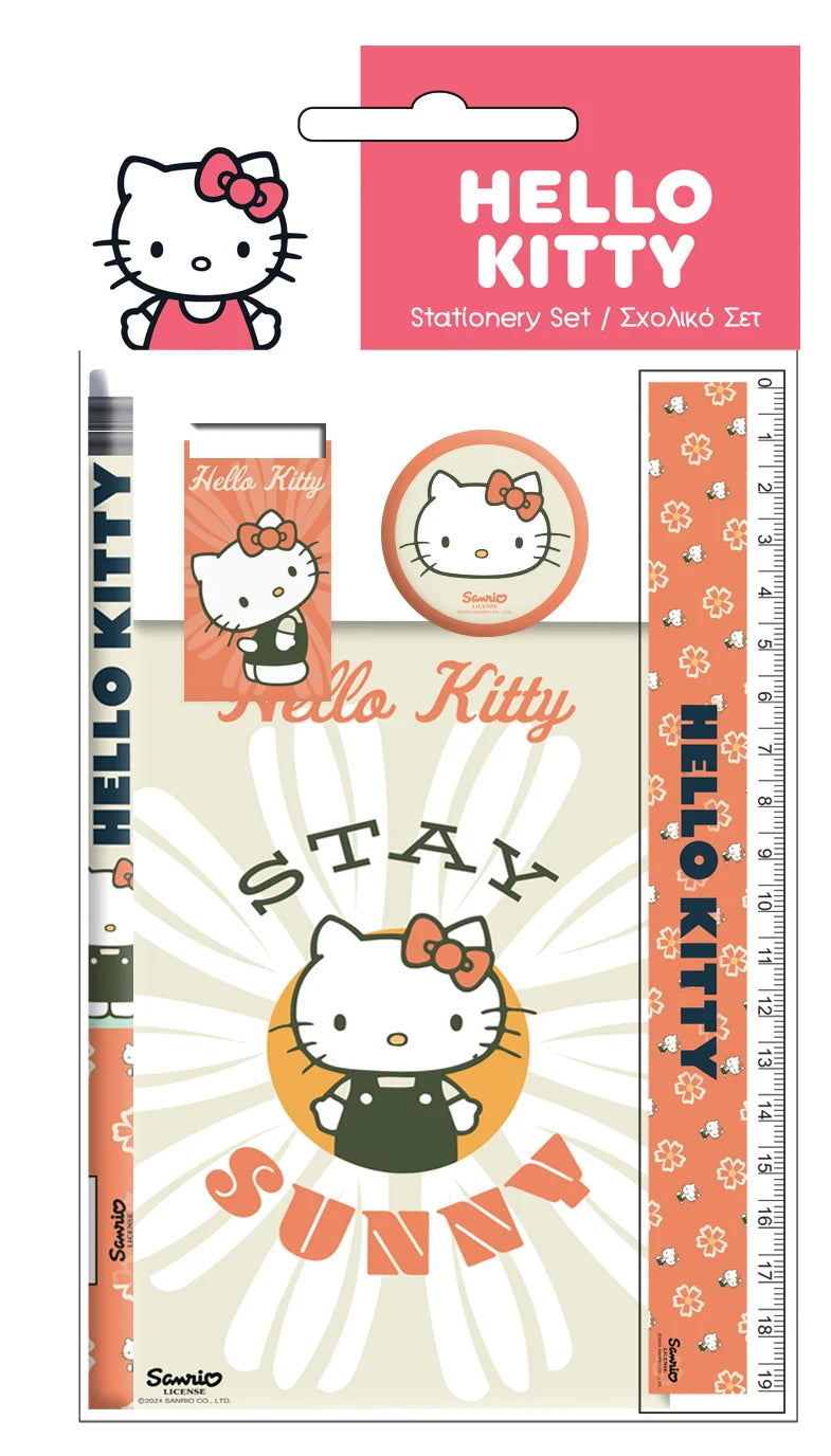 Hello Kitty - Stationery Set (5pc.)