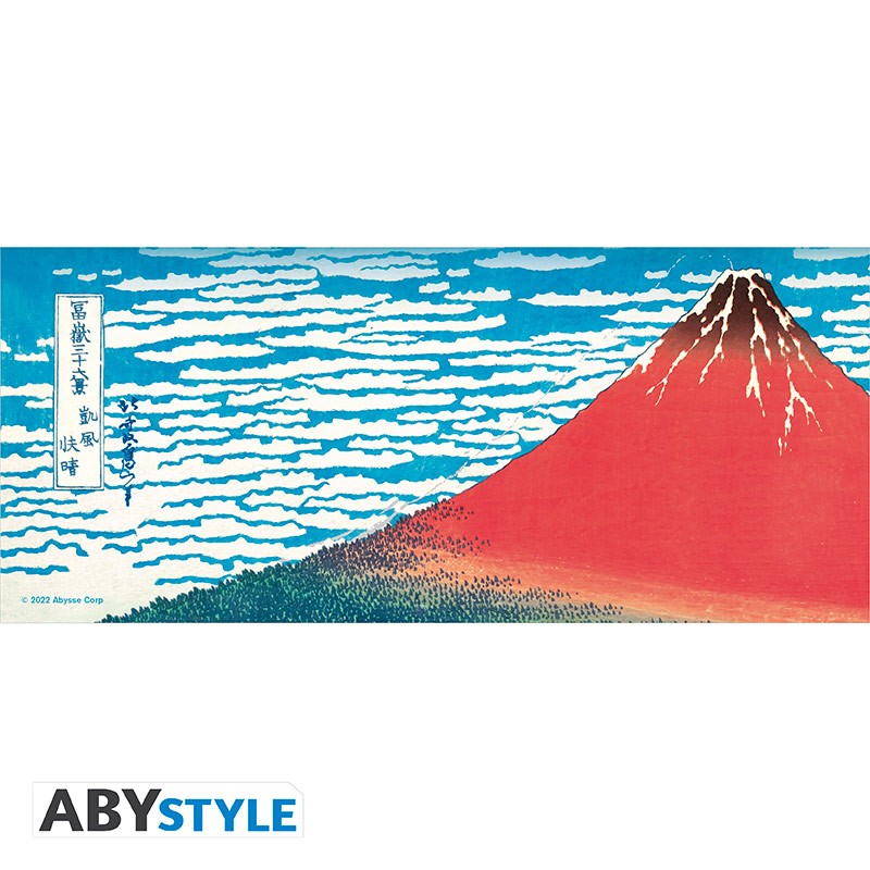 Hokusai - Red Fuji - Mug