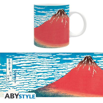 Hokusai - Red Fuji - Mug