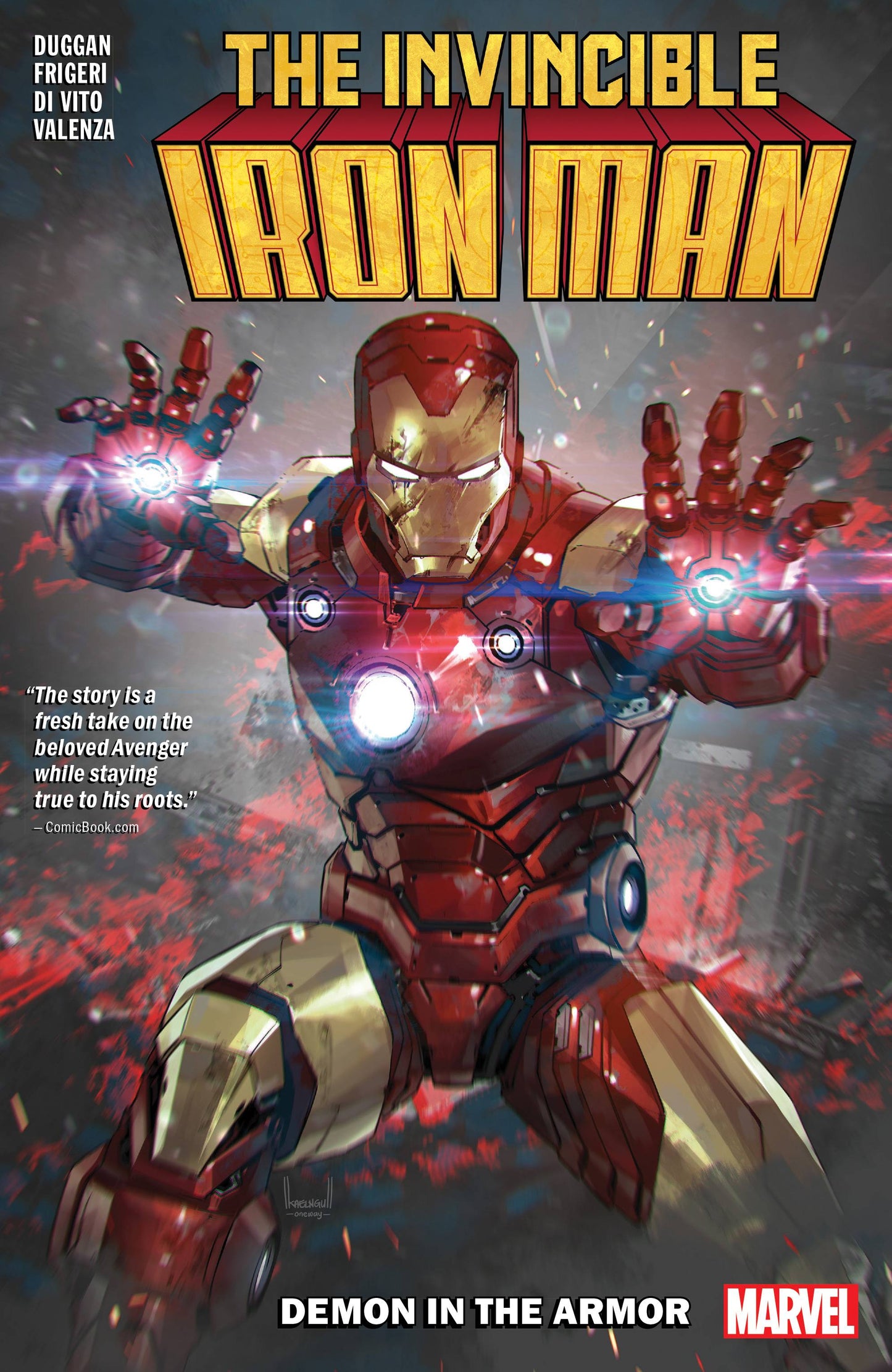 Invincible Iron Man (Trade Paperback) Vol. 01 Demon In The Armor