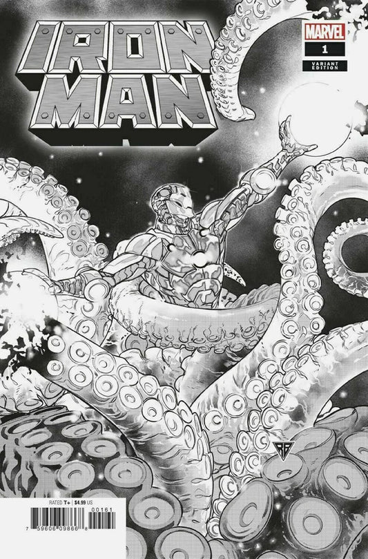 Iron Man #1 (Incentive RB Silva Launch Sketch Variant Edition)