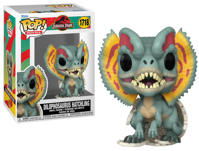 JURASSIC PARK HATCHLING - POP Movies #1718 - Dilophosaurus