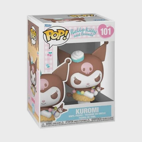 HELLO KITTY - POP Sanrio #101 - Kuromi with ice cream
