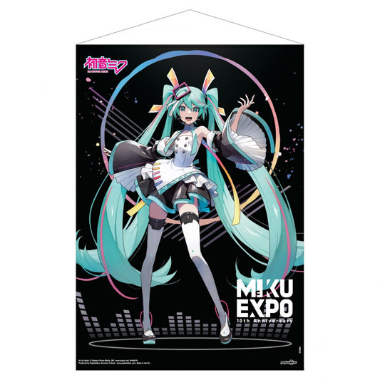 Hatsune Miku - Miku Expo 10th Anniversary Art by Iwato Ver. Ltd. Wall Scroll