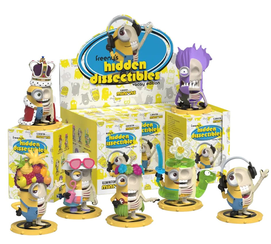 MINIONS - Vacay Edition -Freeny's Hidden Dissectibles