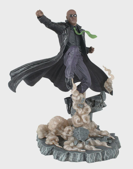 The Matrix Gallery Morpheus Deluxe PVC Statue