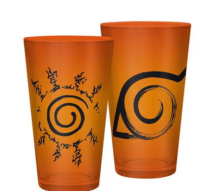 Naruto: Shippuden - Konoha & Seal - Large Glass