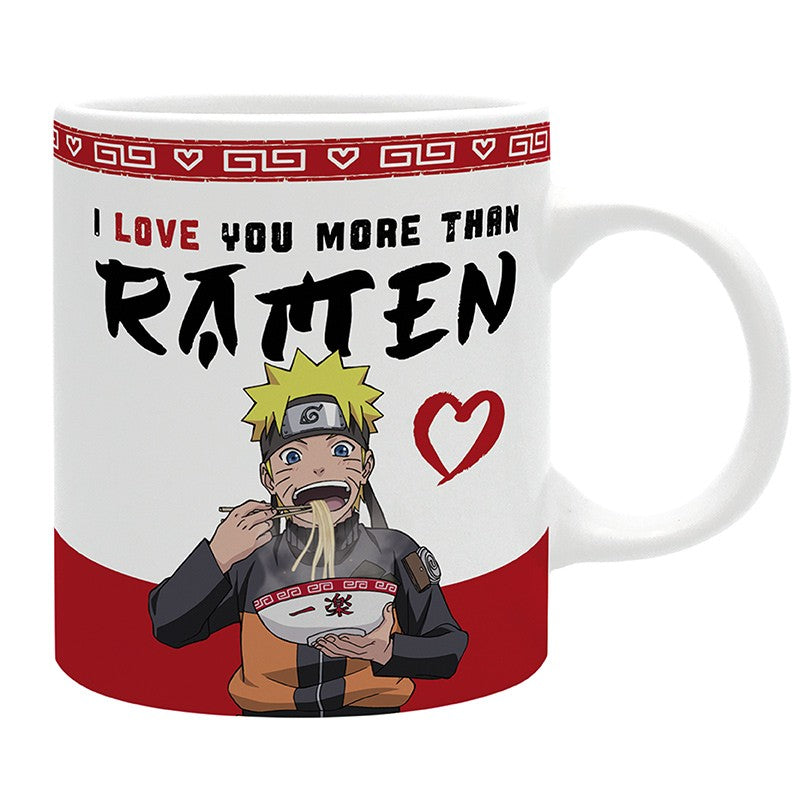 Naruto: Shippuden Mug - "I love You More Than Ramen"