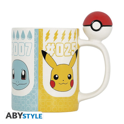 Pokémon - Pokéball Handle - 3D Mug