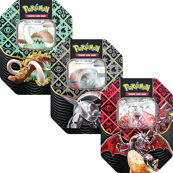 Pokémon TCG: Scarlet & Violet 4.5 Paldean Fates Tin (Assortment)