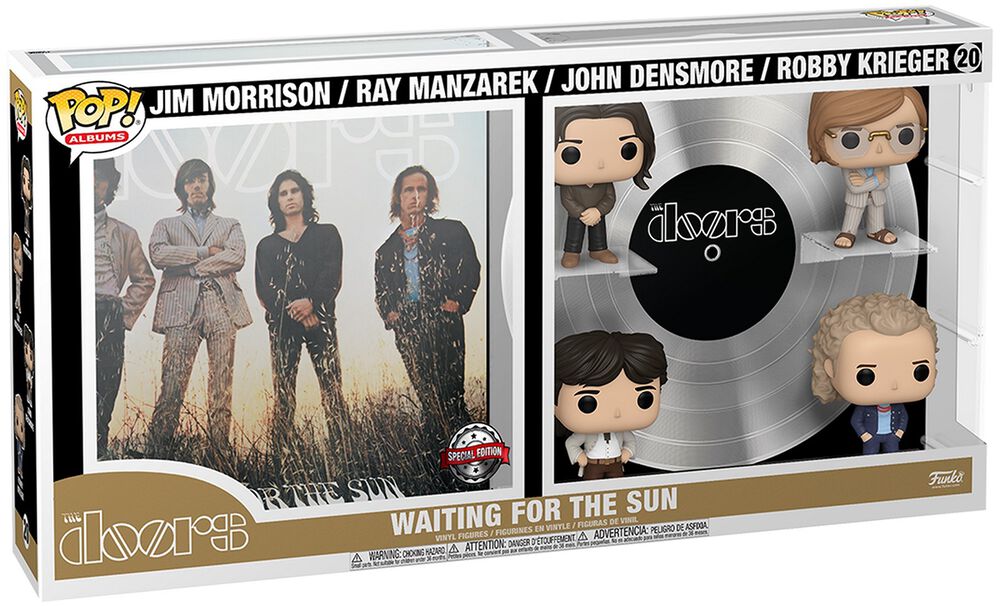 POP! Albums #20 The Doors - Waiting For The Sun Deluxe Vinyl Figure