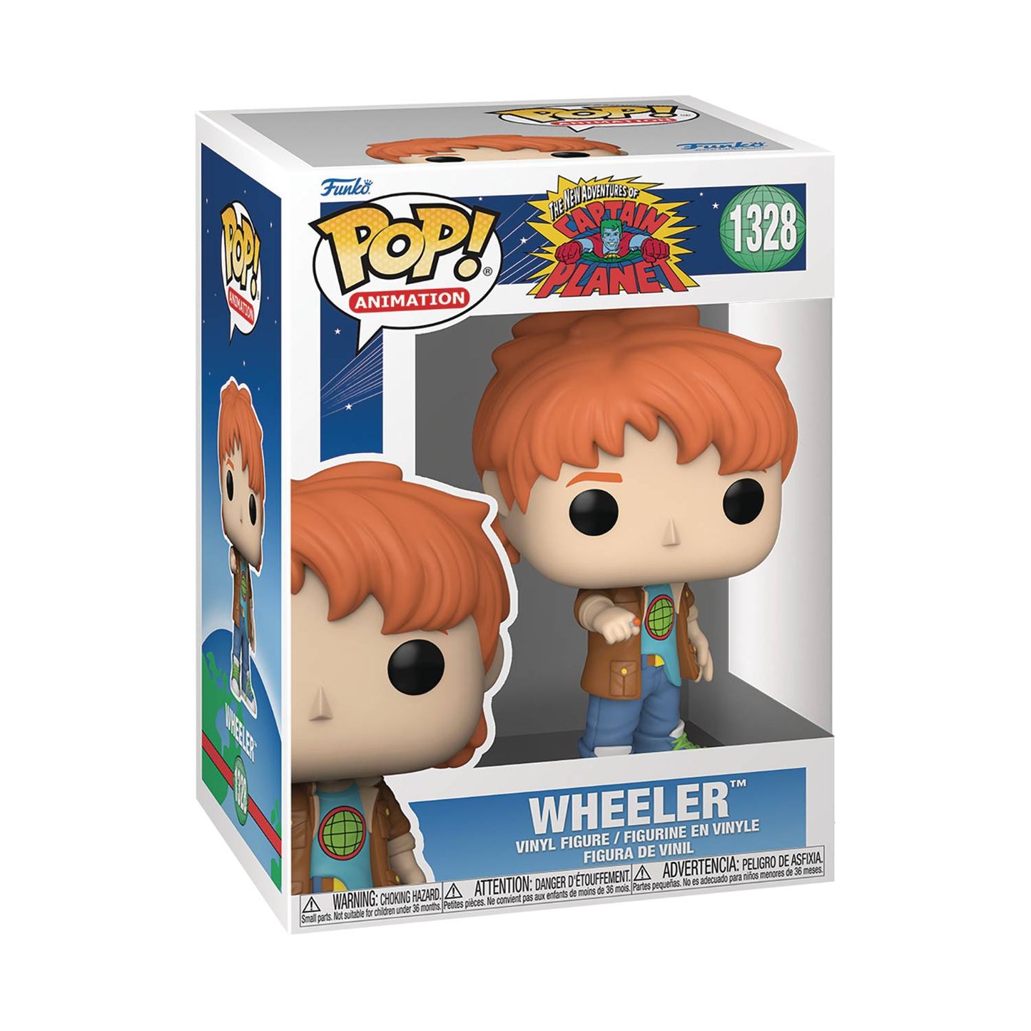 POP! Animation: Captain Planet #1328 Wheeler Vinyl Figure