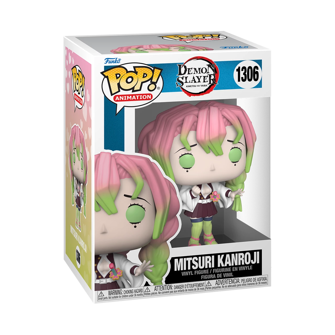 POP! Animation: Demon Slayer: Kimetsu no Yaiba #1306 Mitsuri Kanroji Vinyl Figure