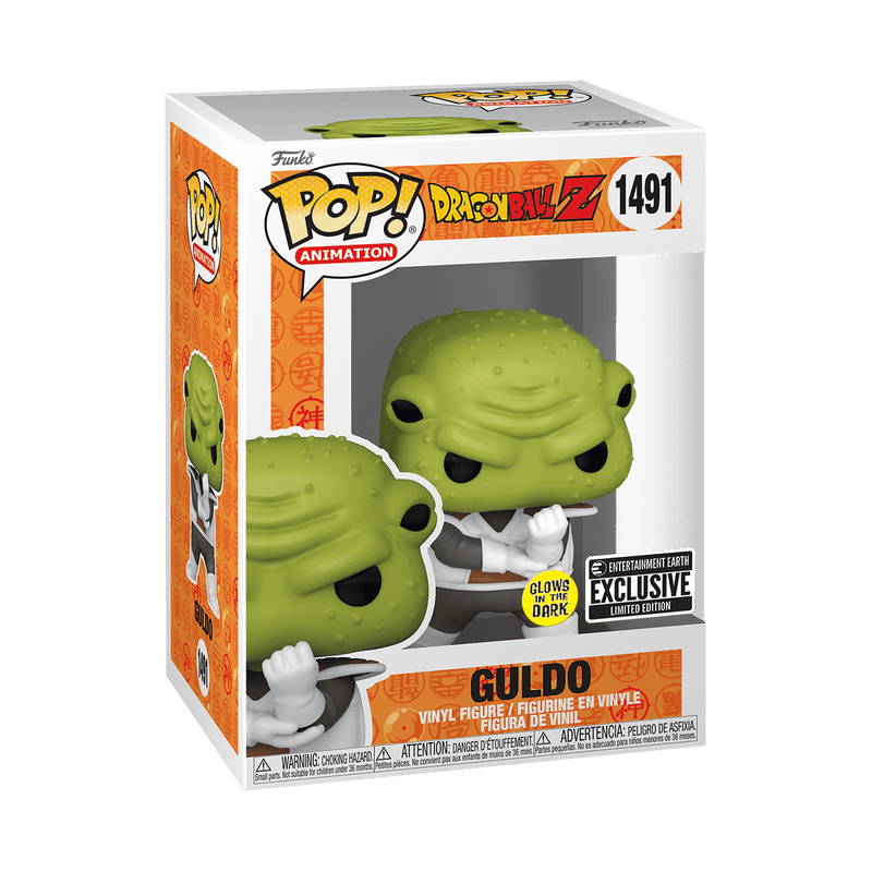 POP! Animation: Dragon Ball Z #1491 Guldo (Glow-In-The-Dark) Vinyl Figure