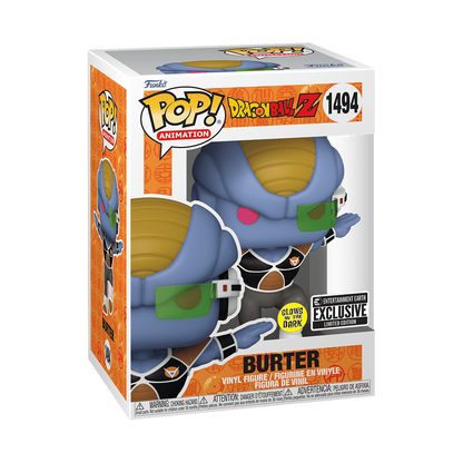 POP! Animation: Dragon Ball Z #1494 Burter (Glow-In-The-Dark) Vinyl Figure