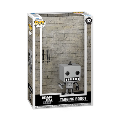 POP! Art Cover: Brandalised #02 Tagging Robot Vinyl Figure