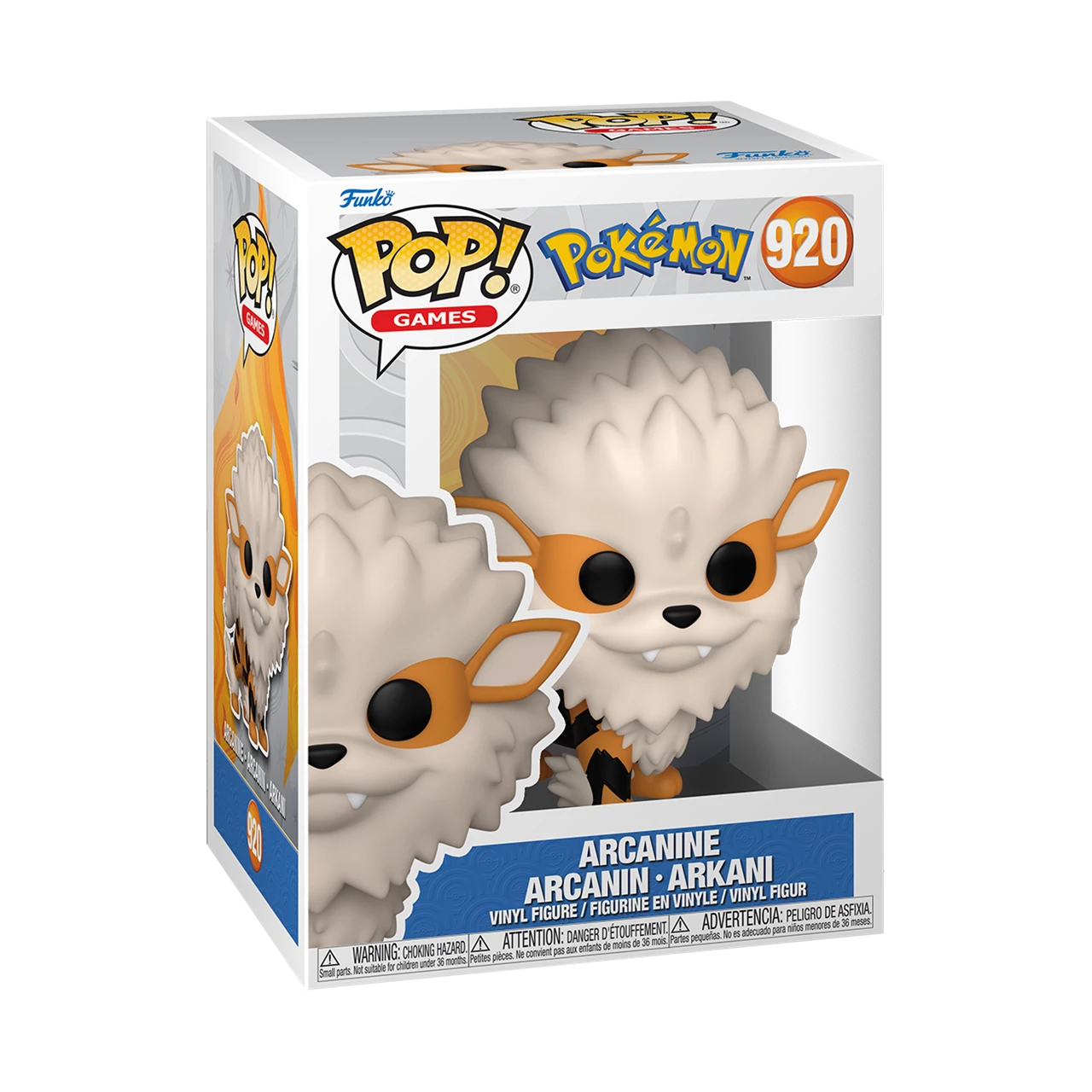 POP! Games: Pokémon #920 Arcanine Vinyl Figure